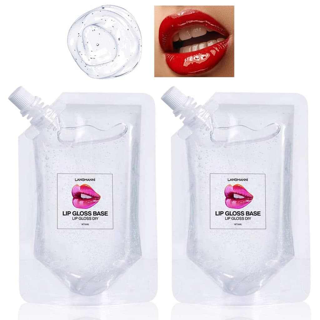 50/100ML De Óleo Base Para Os Lábios DIY Brilho Labial Transparente Matéria Prima Batom Em Gel Primer Bálsamos Labiais Feitos À Mão