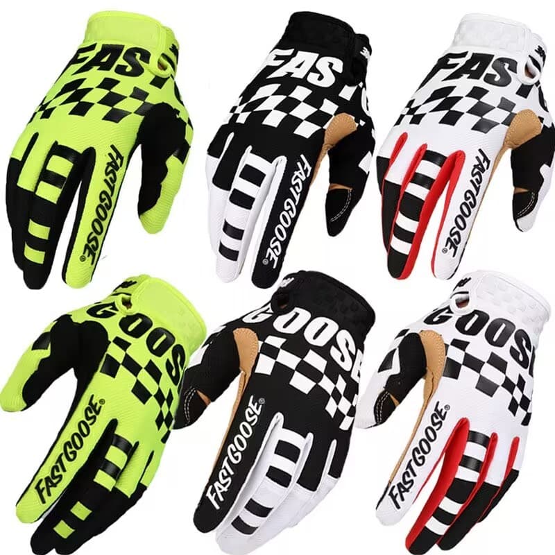 FASTGOOSE Wave Padrão Bicicleta Mountain bike Ciclismo Ao Ar Livre off-road Luvas Respiráveis Com Tela Sensível Toque
