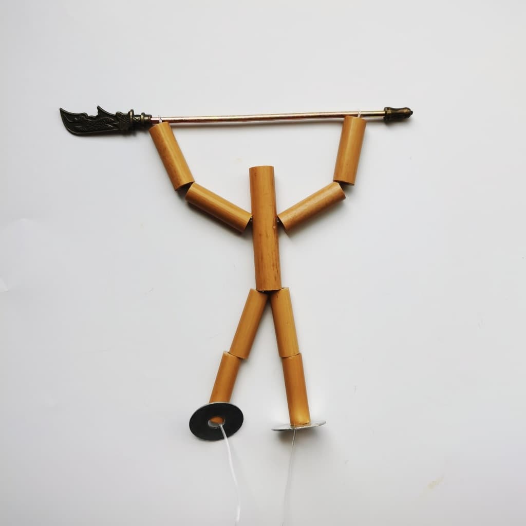 Brinquedos De Batalha Do Homem De Bambu , Madeira Artesanais Tradicionais Chineses Reunião Familiar Para Estudantes Cria