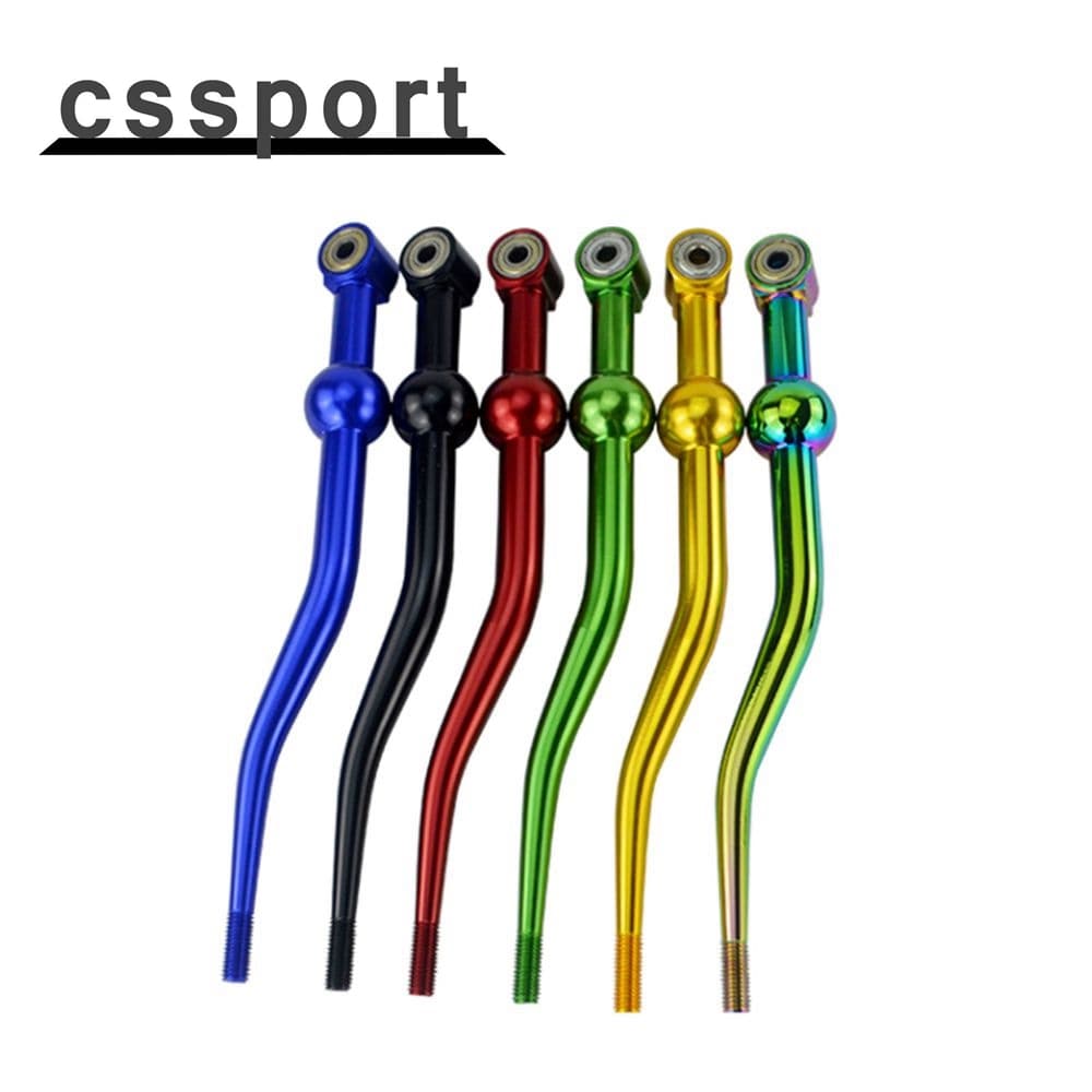 Duplo Dobrado Engrenagem Vara Extensão Botão Curto Lance Shifter Alavanca Extensor Para Honda Civic Acessórios Do Carro