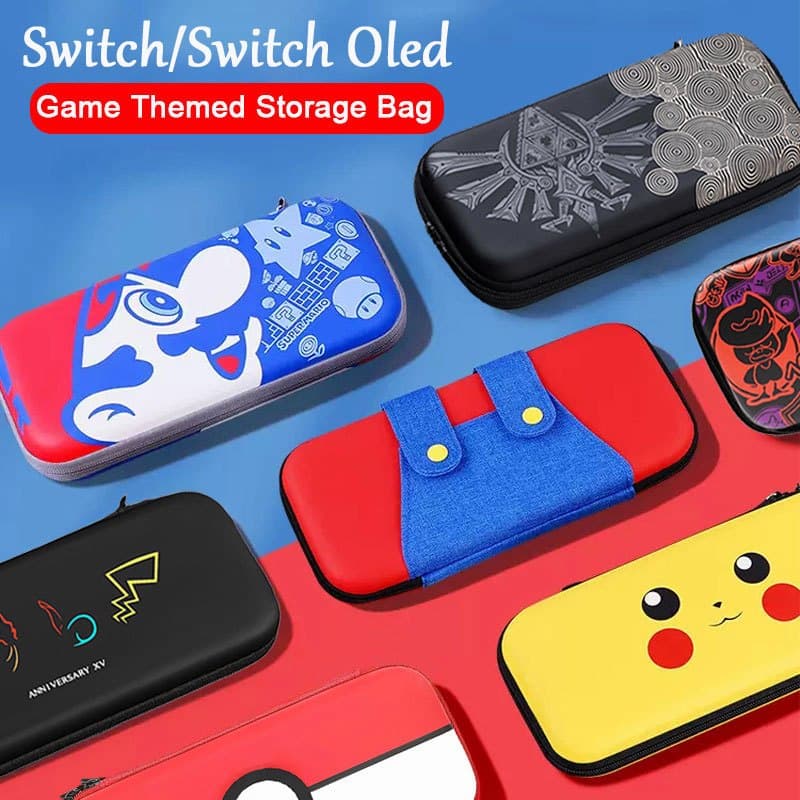 Bolsa De Armazenamento Cartoon Cute Para Nintendo Switch Consola De Jogos Bag De Viagem NS JoyCon Protetor Caixa Acessórios Case
