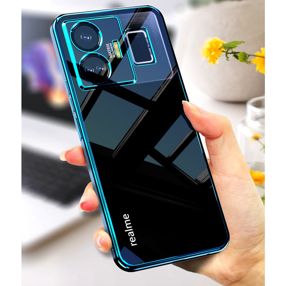 Realme GT3 GT3 GT 3 RealmeGT3 5G Capa Macia De Silicone Transparente À Prova De Choque Traseira Do Pára-Choques