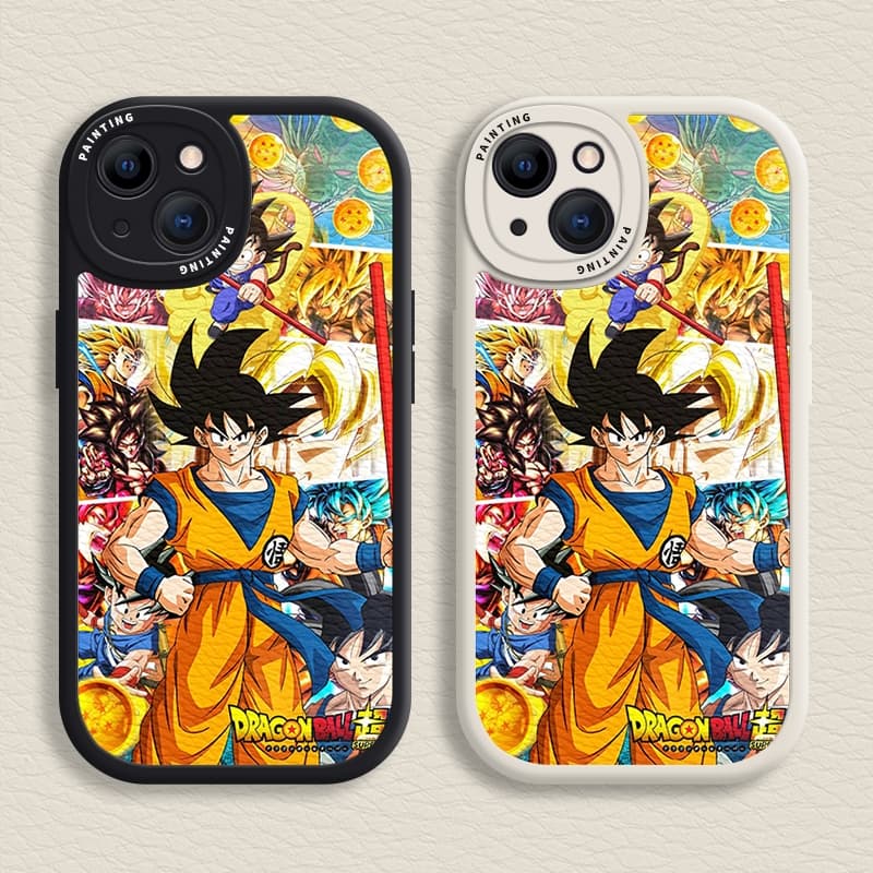 Capa Flexível Para iPhone 14/13/12/11 Promax dragonball 6/7/8 Plus/X/XR/Xs Max