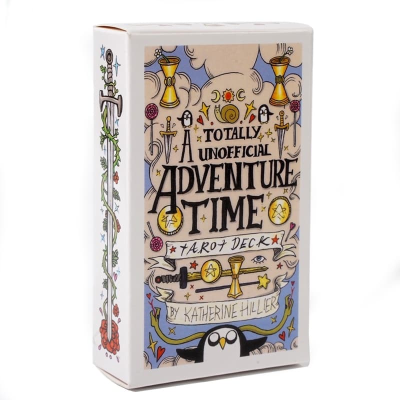 Adventure Time tarot DeckBaralho De Tarô Adventure Time De Katherine Hillier De 78 Cartas Jogo De Adivinhação Presente