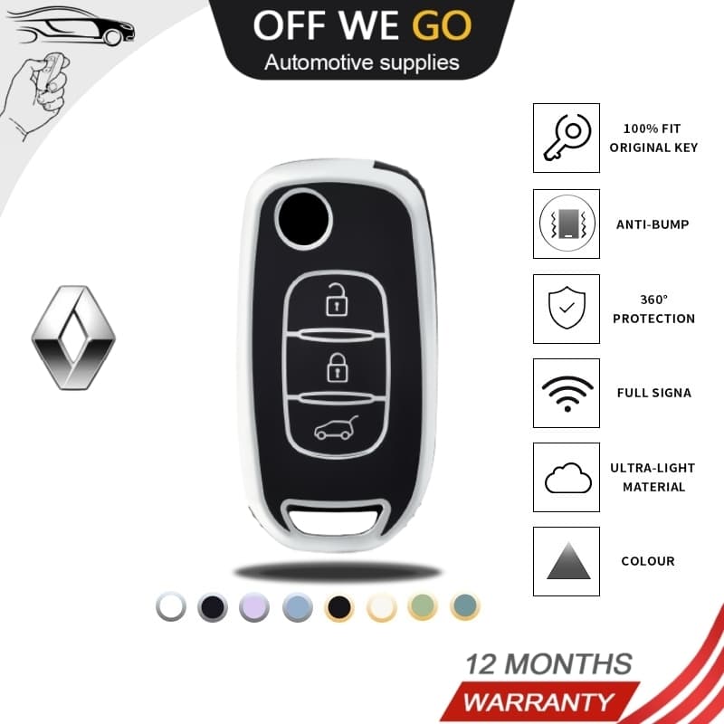 Camada Chave TPU Para Renault Clio 5 Símbolo De Captura Sandero Koleos Kwid Megane Dacia Duster Twingo