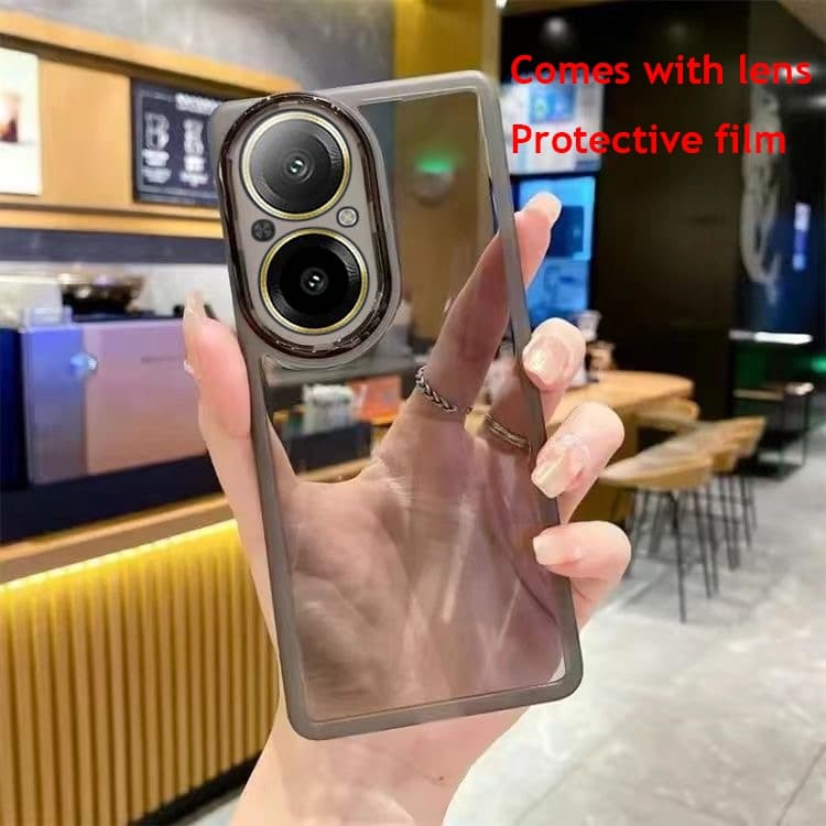 Realme C67 4G RealmeC67 4G 5G Caixa À Prova De Choque Com Filme Protetor De Lente De Câmera Traseira Do Telefone