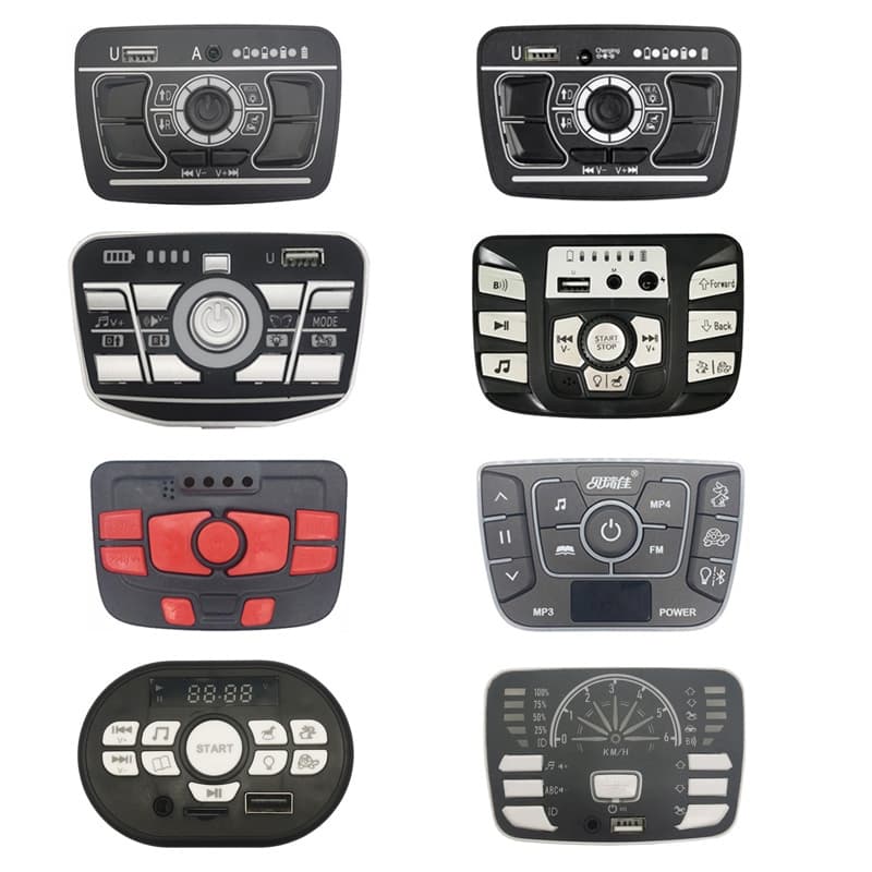 Controle Remoto De Carro Elétrico Off-Road Infantil 12V Com Multifuncional Para Crianças Placa De Circuito Musical