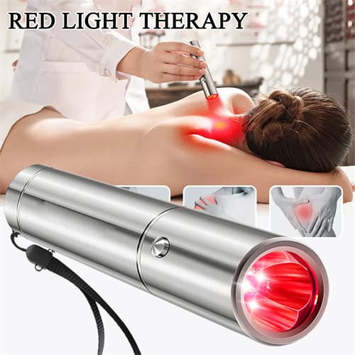 Terapia de luz vermelha para alívio de dores musculares 630 660 850nm