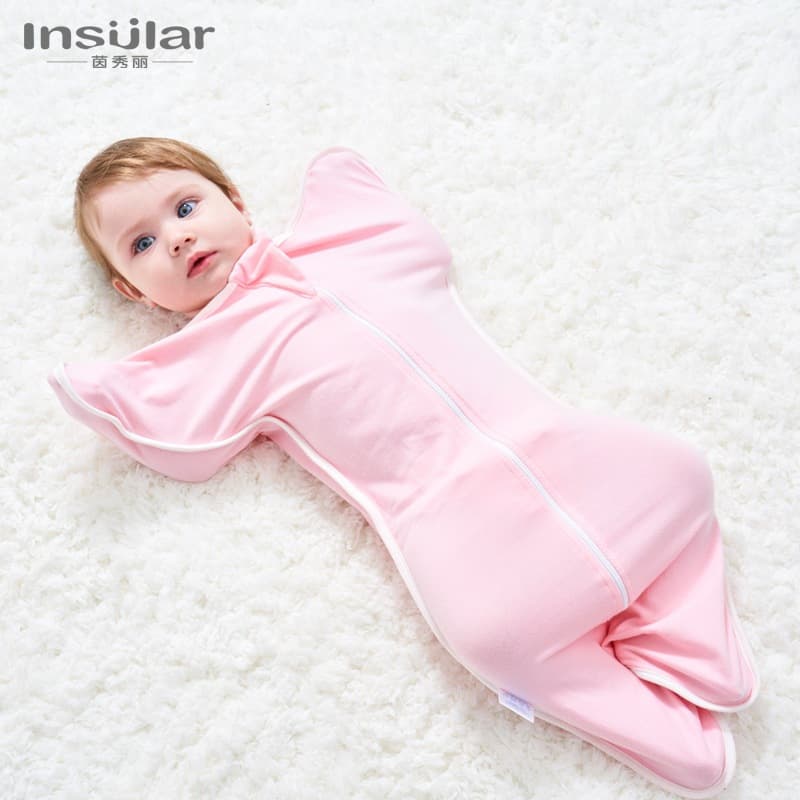 Insular bebê puro algodão colcha envoltório swaddling toalha recém-nascido swaddling saco de dormir cobertor do bebê