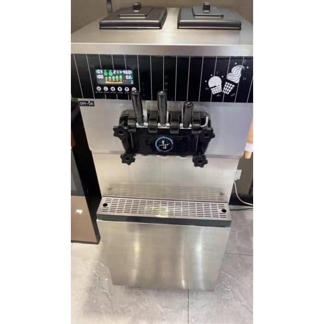 Máquina De Sorvete Em Idioma Estrela , Eixo De Mistura , Misturador De , Gaiola original