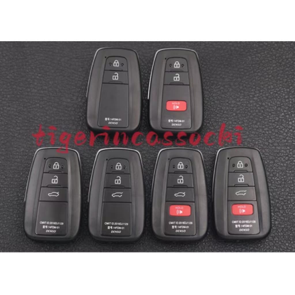 Toyota Atualizando 2/3/4 Botões Caixa De Chave Inteligente Para Substituir corolla camry rav4 etc . 2018 Escudo De Entra