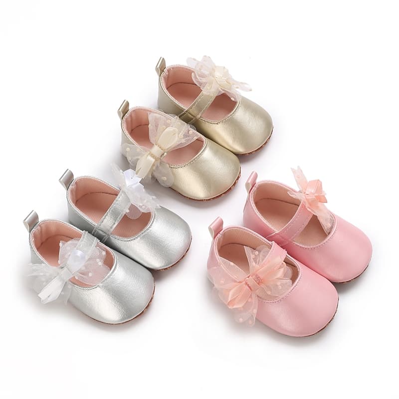 0-18 Meses Primavera/Verão Estação baby girl Princesa Sapatos , De Aprendizagem De Sola Macia Bebê Não Escorregadios