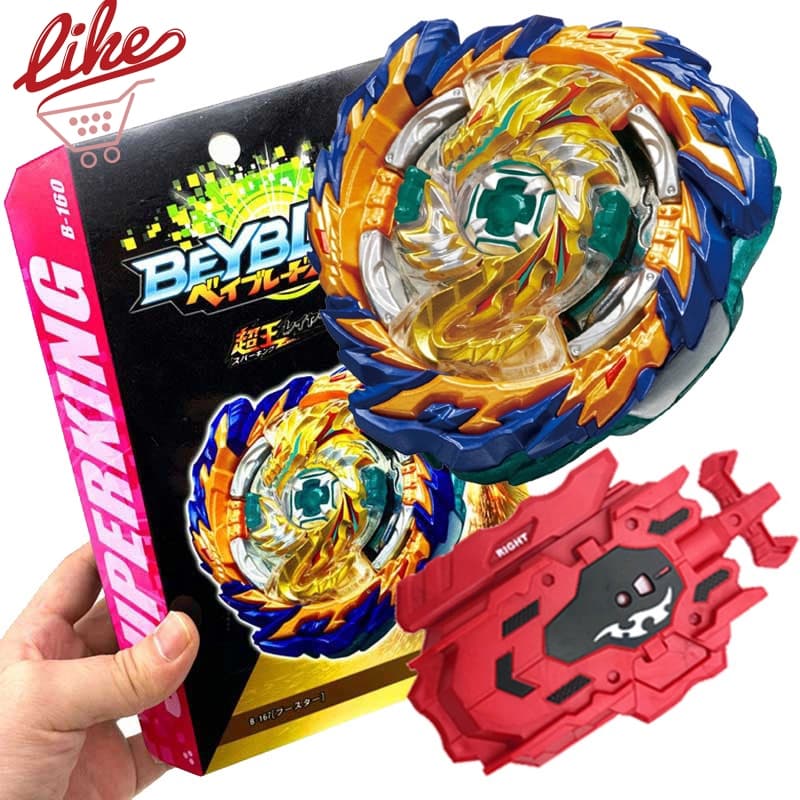 Spinning Tops B-167 Fafnir Mirage nt 2S Super King Com Lançador De Ignição LR Beylauncher Conjunto De Brinquedos Kids