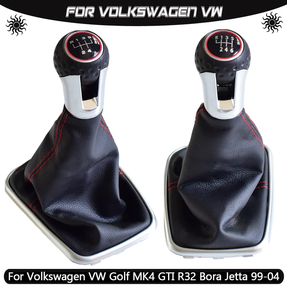 5 /6 Velocidade 12mm Alavanca de proteção da alavanca de câmbio da engrenagem Alavanca de proteção adequada para Volkswagen VW Golf 4 IV MK4 GTI R32 Bora Jetta 1999-2004