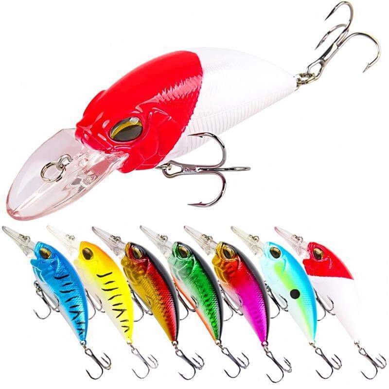 10pcs Isca de fundição longa 9cm16g Contas de áudio de ruído Equipamento de pesca com isca Artificial