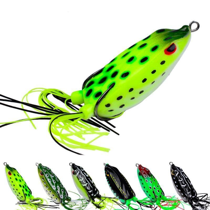 Isca Flutuante 7cm 15g Isca de Rã Fundida Longa Isca Falsa Equipamento de Pesca