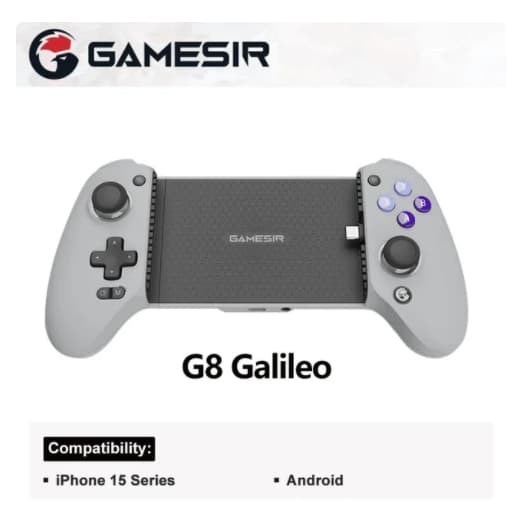 GameSir G8 Galileo Tipo C Controlador Móvel Gamepad Para iPhone 15 Telefone Android Xbox Game Pass Link De Haste Com Efeito Hall Stick