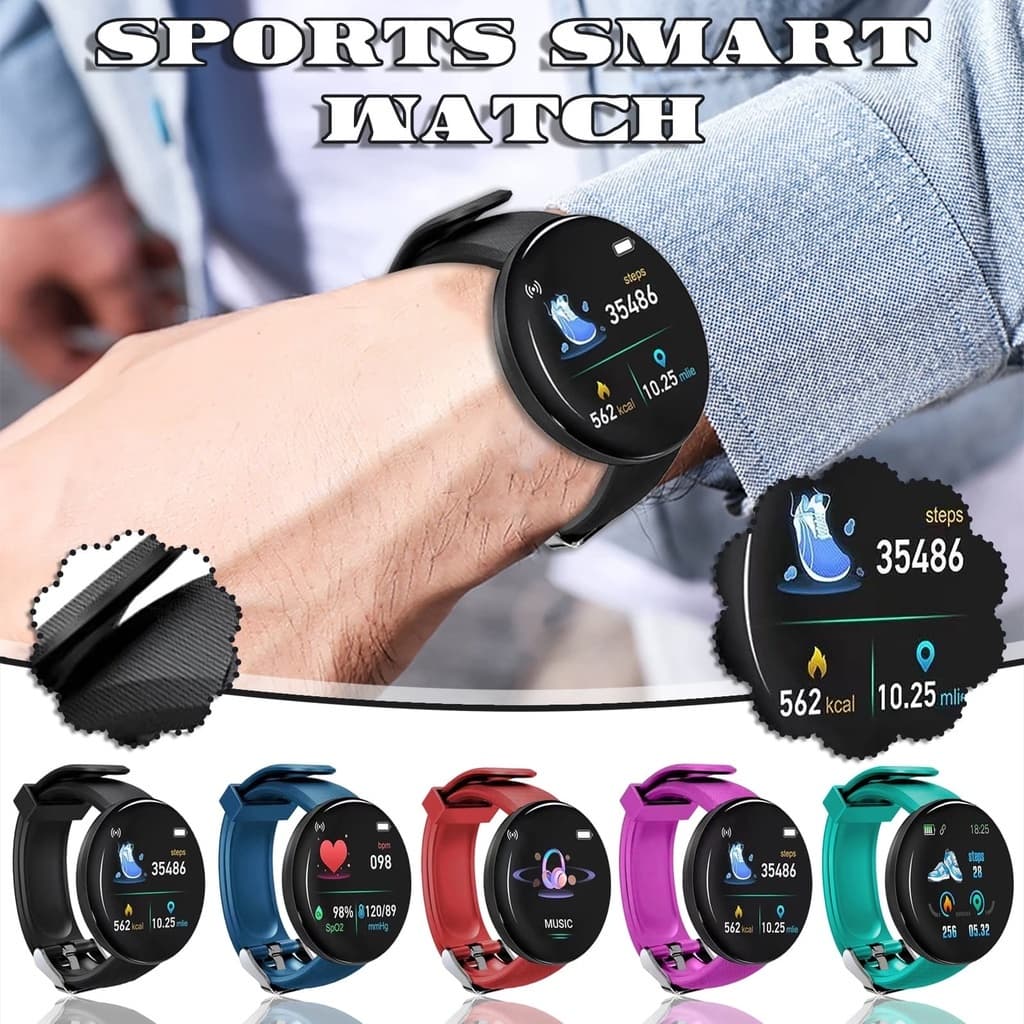 (Dive Uma Alça Adicional) (Duas Alças No total) Sport Smartwatch Bluetooth Android Touch Screen Sports Watch Para Telefones iOS Relógio Esportivo Masculino À Prova D'água