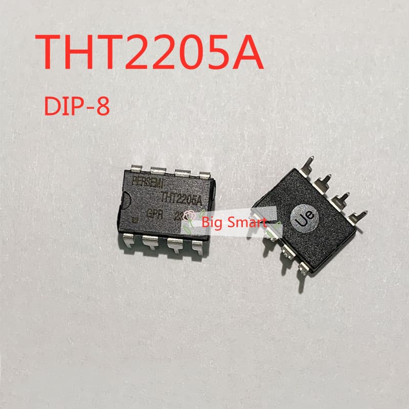 2pcs THT2205A DIP-8 Circuito Integrado Chip De Fonte De Alimentação Comutação Do Flyback Controle