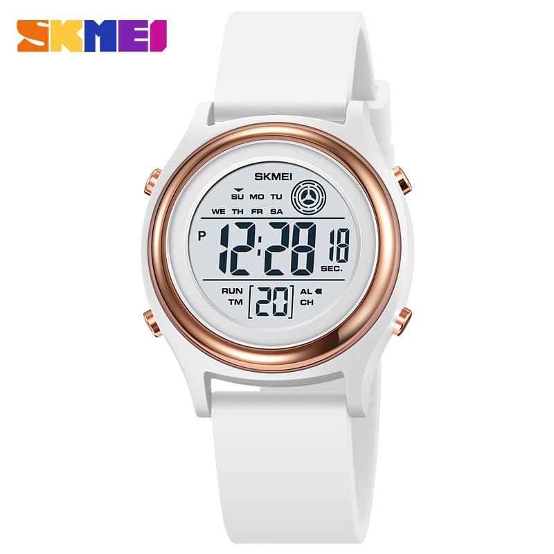 SKMEI 2094 Relógio De Pulso Feminino Cronômetro Lady Wristwatch 50M À Prova D'água reloj mujer De Choque Mostrador De Luz Traseira Contagem Regressiva Relógios Digitais