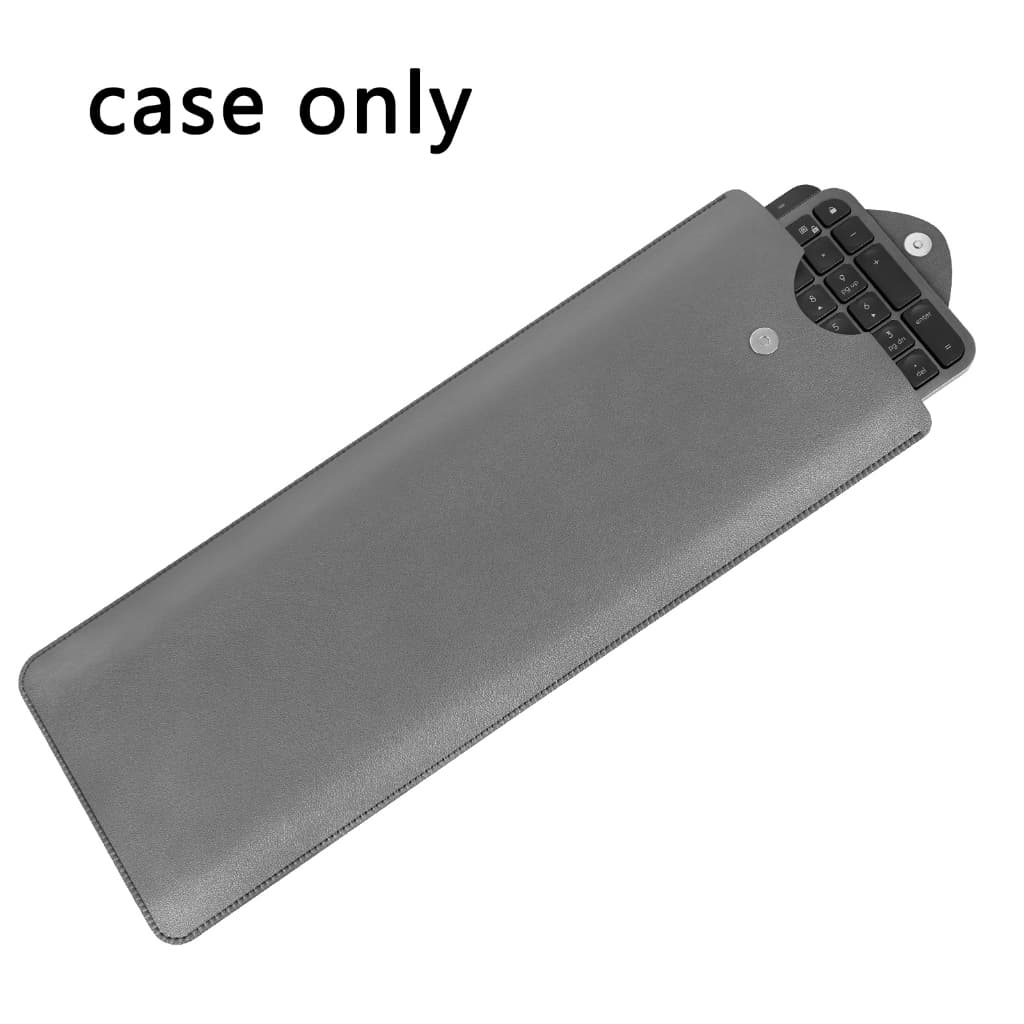 Substituição Da Bolsa De Transporte Do Teclado Geekria Para MX Keys S , K950 , MK955 , Capa De Mecânico (Cinza Escuro)