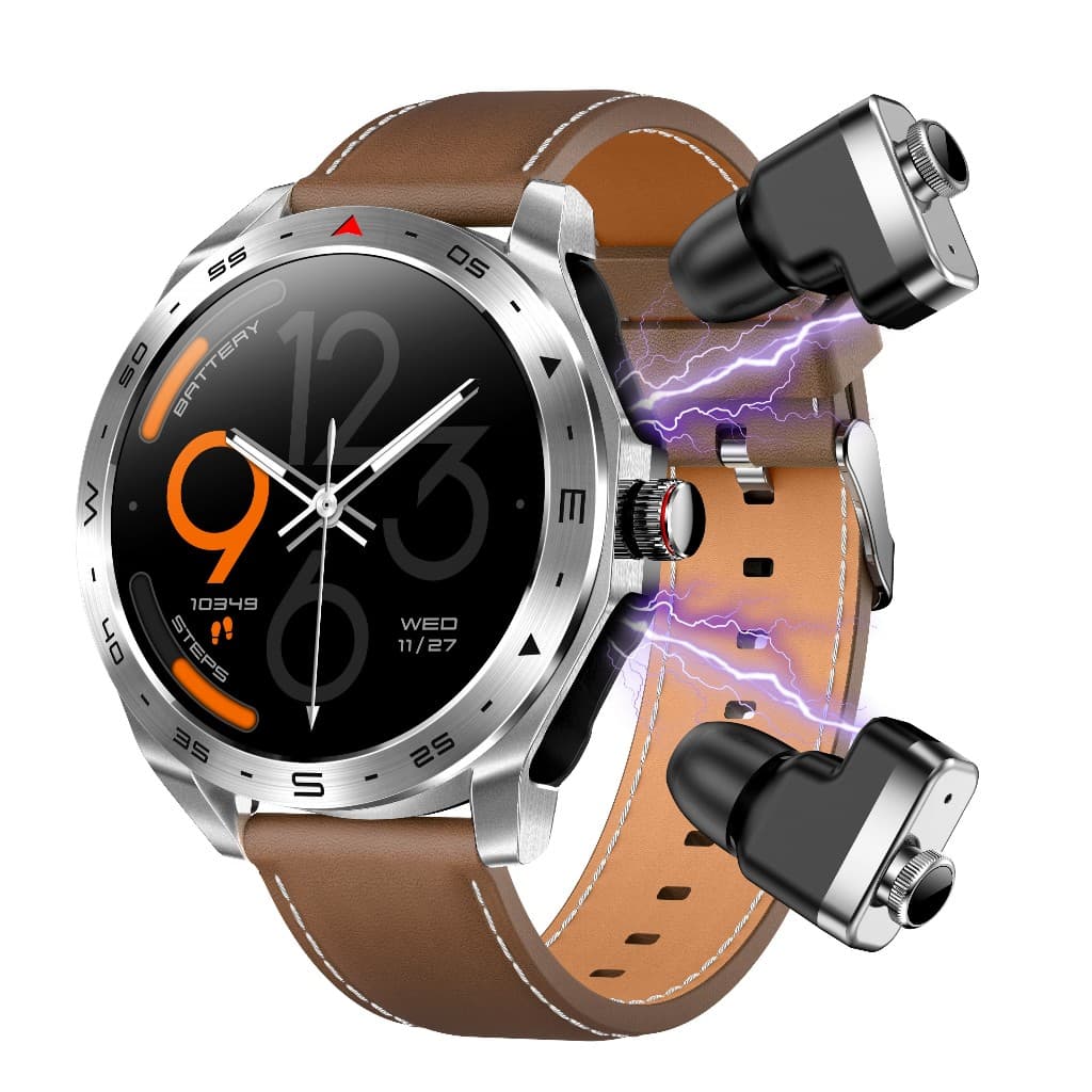 Novos T95 relógios inteligentes 2 em 1 com fones de ouvido SmartWatch com alto-falante Tracker Music Man Sports Watch