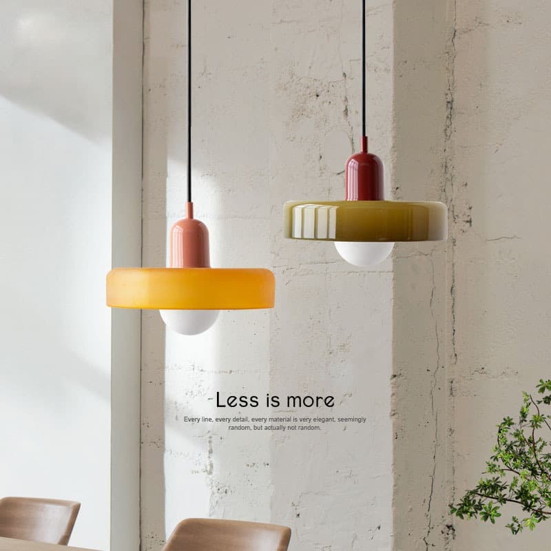 Nordic Vidro Pendente Luminaria Teto Moderno Lustre Quarto Lustre Cozinha Led Minimalista Lustre Sala Jantar