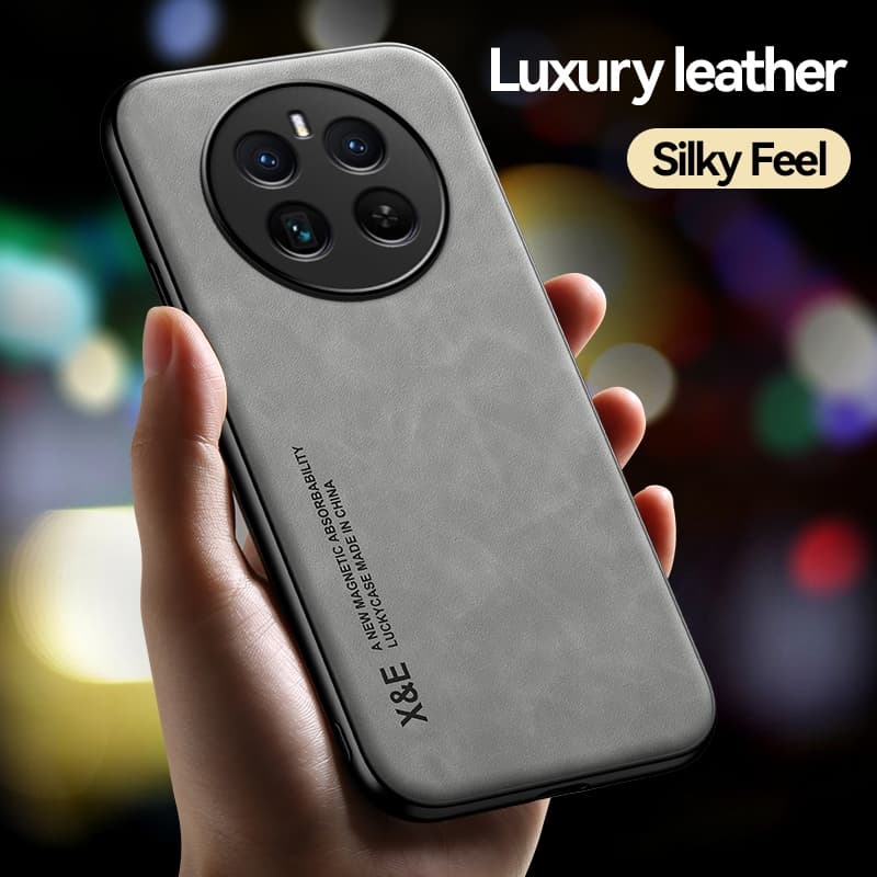 Realme 12 Pro Plus +5G 4G Leather Case Built-in Magnet Anti Fingerprint Shockproof Soft Camera Protection Back Cover