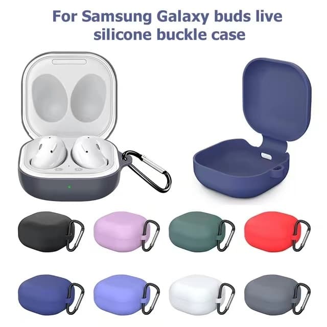 Para Samsung Galaxy Buds 2 Pro Caso Ao Vivo Capa De Silicone Macio Buds2 live Funda