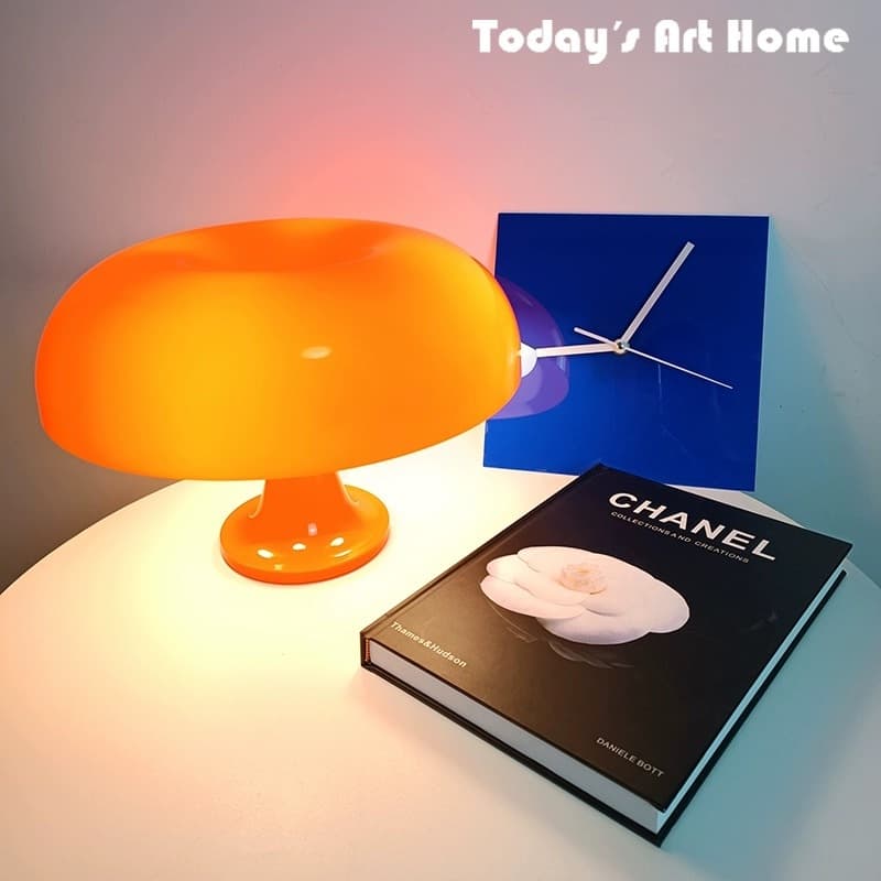Nordic Cogumelo Luminária De Mesa Moderno Quarto Luminária De Leitura Estudo Abajur De Cabeceira