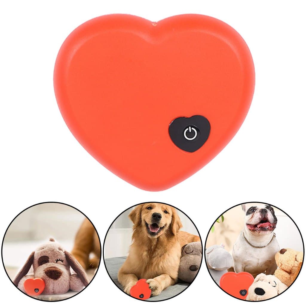 1 Pc Substituição Caixa De Batimento Cardíaco Treinamento Comportamental Simulador Para Brinquedos De Pelúcia Calmante Brinquedo De Cachorro