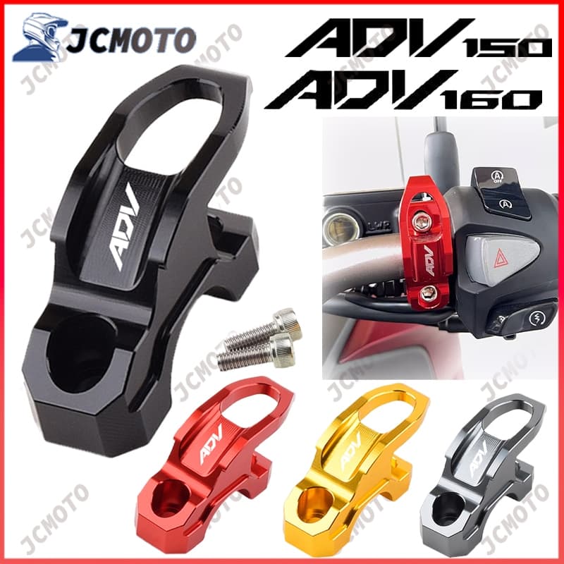 Para Honda ADV 160 150 350 Motocicleta Alumínio CNC Hook Freio Master Cilindro Suporte Do Gancho Capacete ADV160 ADV150
