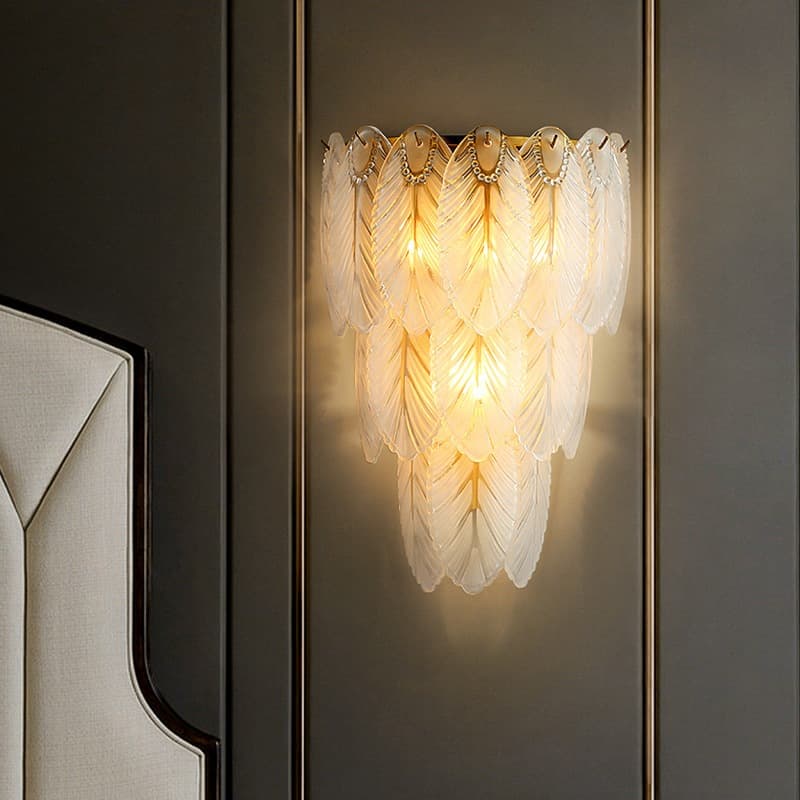Luz De Luxo LED Lâmpada Parede Moderna Cristal Cabeceira Arandelas Decoração Da Iluminação Interior Sala Estar Luminária