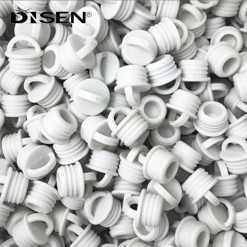 4Pcs Balde De Esfregão Branco Tampa De Drenagem De Silicone Projeto De Gota D'água Para Lavanderia De Banheiros Cozinha