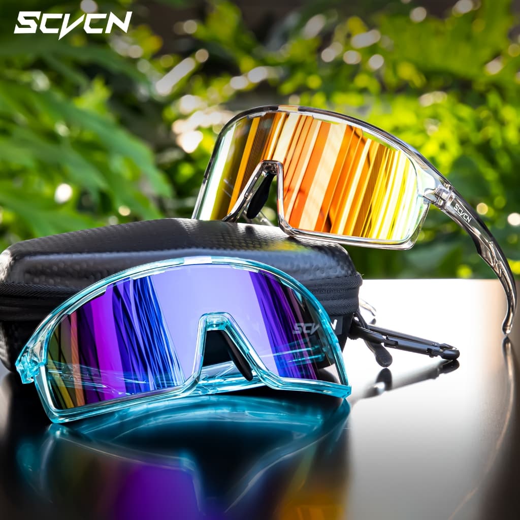 SCVCN Óculos De Sol UV400 Para Mulheres De Estrada Homens De Ciclismo Esportivo Passeio Bicicletas