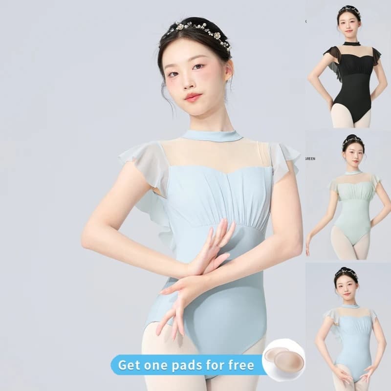 Leotards De Ballet Feminino Dança Ginástica Meninas Nylon oga Adulto Fatos Bodysuits