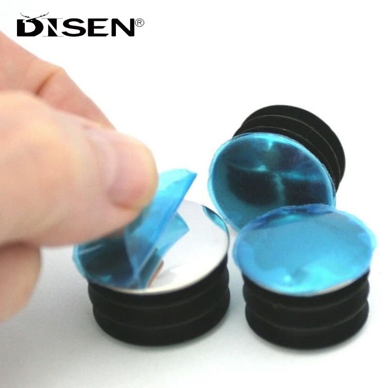 Tampa Da Extremidade Redonda Do Tubo De Aço Inoxidável Cobertura Plugue De Inserção Acessórios Para Móveis Diâmetro 16mm 20mm 22mm 25mm 40mm 50mm