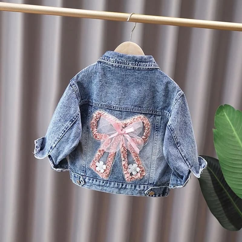 Novas Meninas Casaco De Ganga De Renda Design Primavera E Outono 2-12 Anos Roupas Infantis