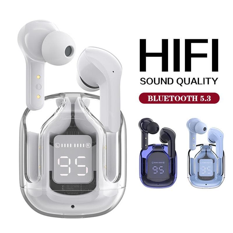 Air31 TWS Fone De Ouvido Sem Fio Bluetooth Controle De Toque De HiFi 9D Estéreo Redução De Ruído À Prova D'água Baixa Latência Fones Para iPhone Android