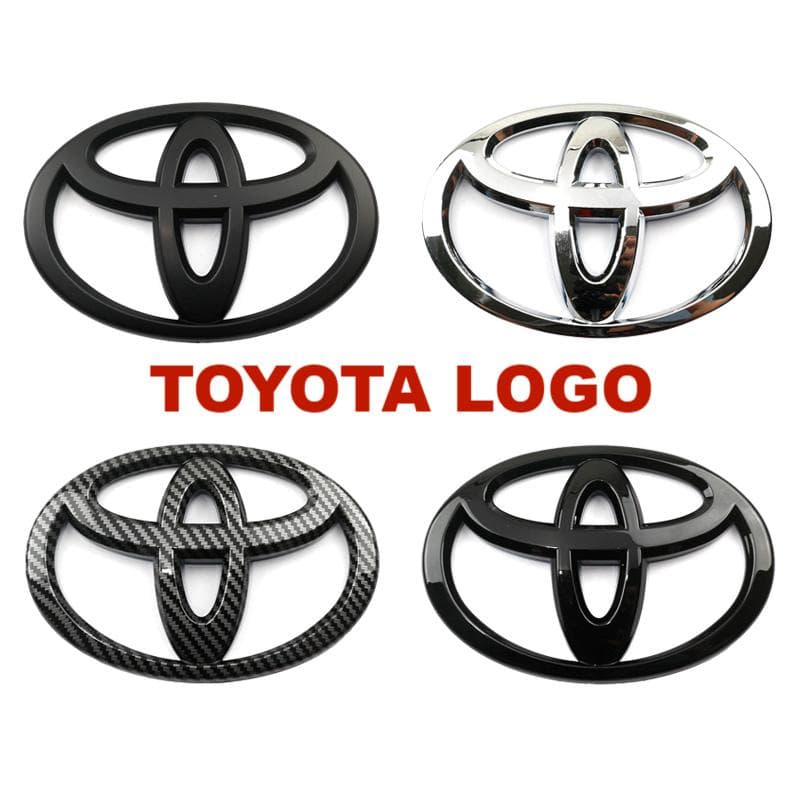 Emblema Toyota Com O Logotipo Modificado 1 Pcs Grelha Dianteira Traseira Da Porta (10cm 11cm 12cm 13cm 14cm 15 cm 16cm)