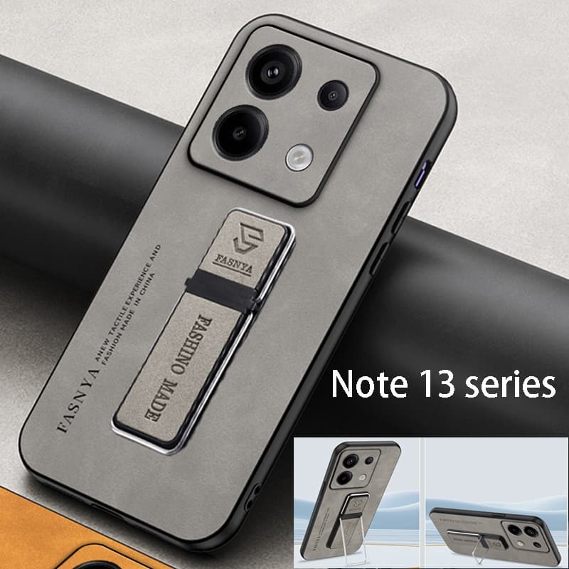 Capinha Xiaomi Redmi Note 13 4G 5G Redmi Note 13 Pro 5G 4G Note 12 Pro plus Note 12S 13C Capa Macia De Couro PU De Luxo
