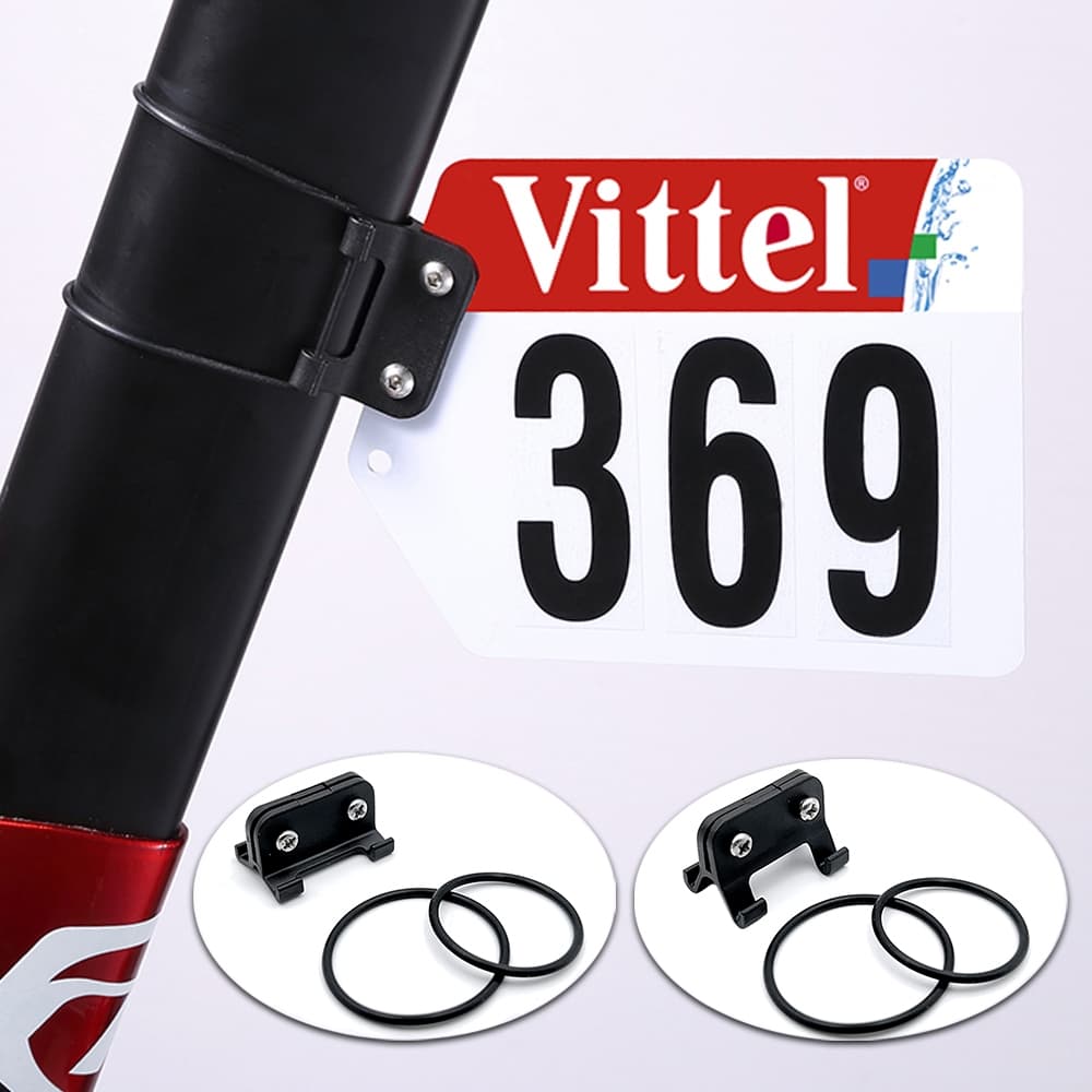 Suporte de Montagem de Placa de Corrida de Triatlo de Bicicleta Mtb Para de Estrada Ciclismo Número de Licença Traseira