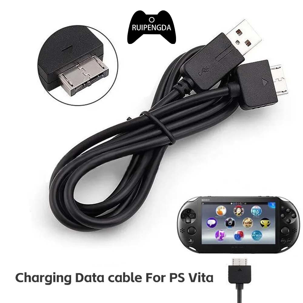 Para Psv1000 USB Cabo Carregador Transferir Carregamento De Dados Linha De1.2M Psvita1000/PSVITA Console De Jogos Fio De