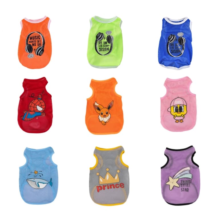 Protetor Solar Camisa De Gato Roupas De Cachorro De Pelúcia