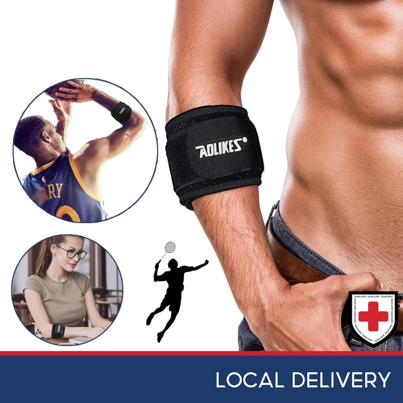 Cinta De Cotovelo De Tênis Manga De Compressão Tendinite Ulnar Nervo Suporte De Entupimento Golfistas Túnel Cubital Mang