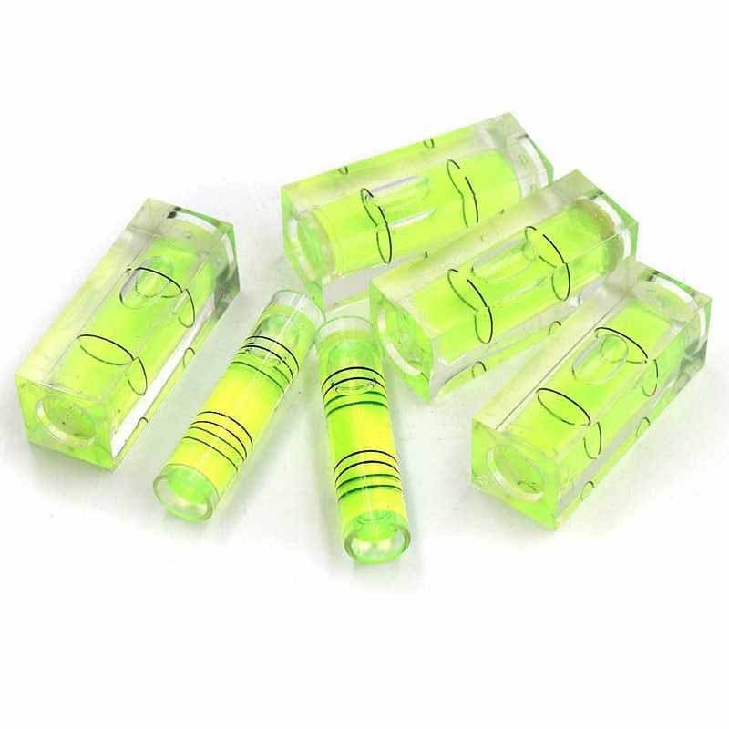 Mini Quadrado/Clíndrico Bolha Nível Transferidor Horizontal Grânulo Ferramentas De Medição Níveis Precisão