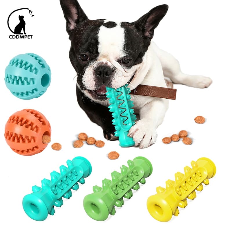 Brinquedo Cachorro De Dentes Escova Porta Petisco Bola Para Cães Mastigar Mordedor De Limpeza Dental