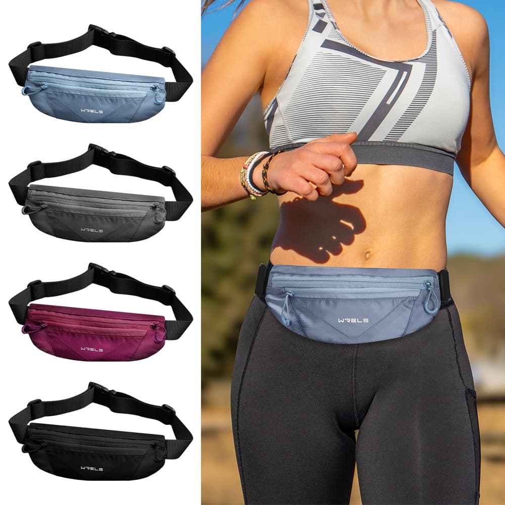 WRELS Cintura Bolsa Esportes Correndo Telefone Impermeável Unissex # YB1003