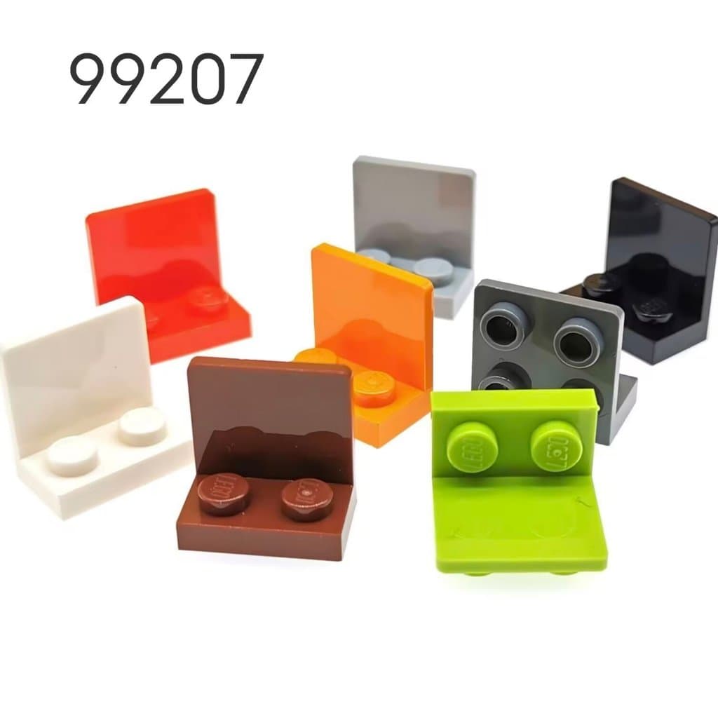 Moc Pequenos blocos de construção de montagem de partículas compatíveis com as peças de conversão do suporte de parede reversa 99207