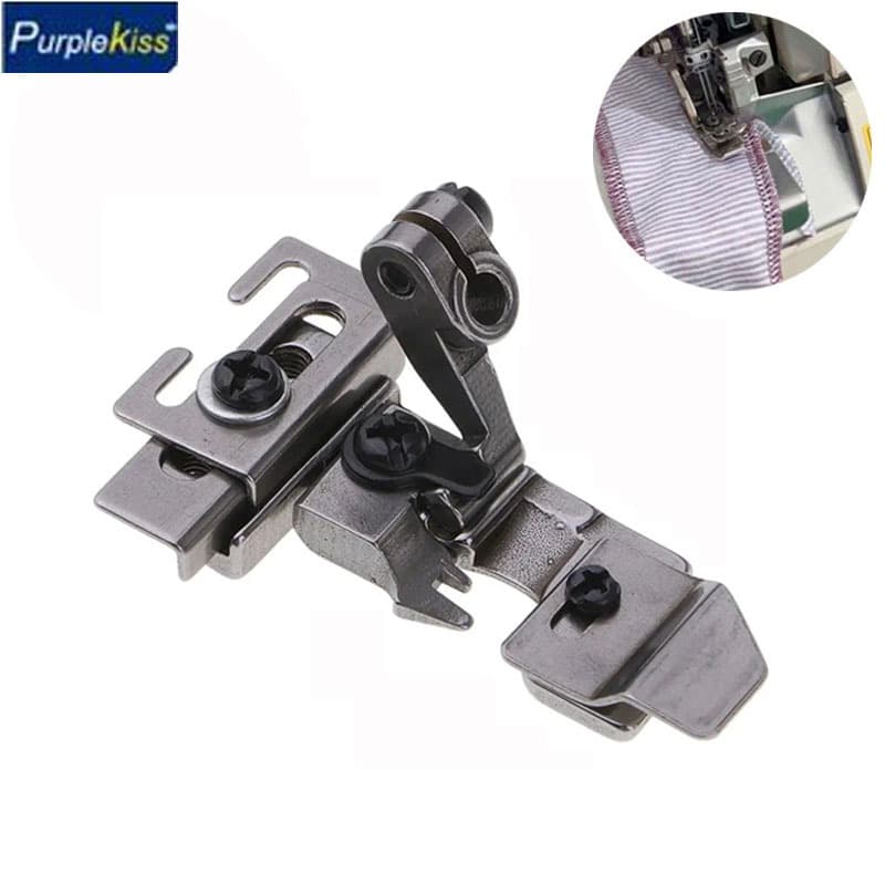 【Promoção】Calcador Pregar Elástico Máquina Costura Overlock - Regulagem até 4cm